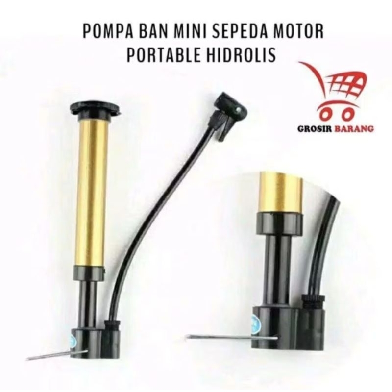 Pompa Ban Sepeda Mini Pompa Ban Mini Motor Hidrolis