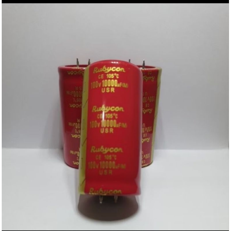 Elco 10000UF/100V Rubycon Red 1 USR ORIGINAL JAPAN