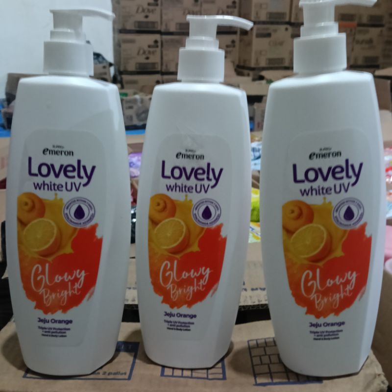 handbody emeron LOVELY WHITE UV 500ml