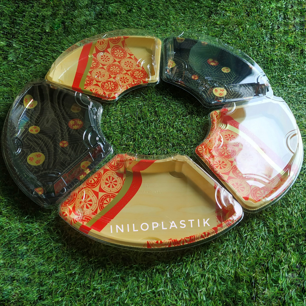 Tray Mika Sushi / Mika Box Sushi WL-F1/WLC-01706/ Mika Kue / Mika Premium / Tray Sushi + Tutup
