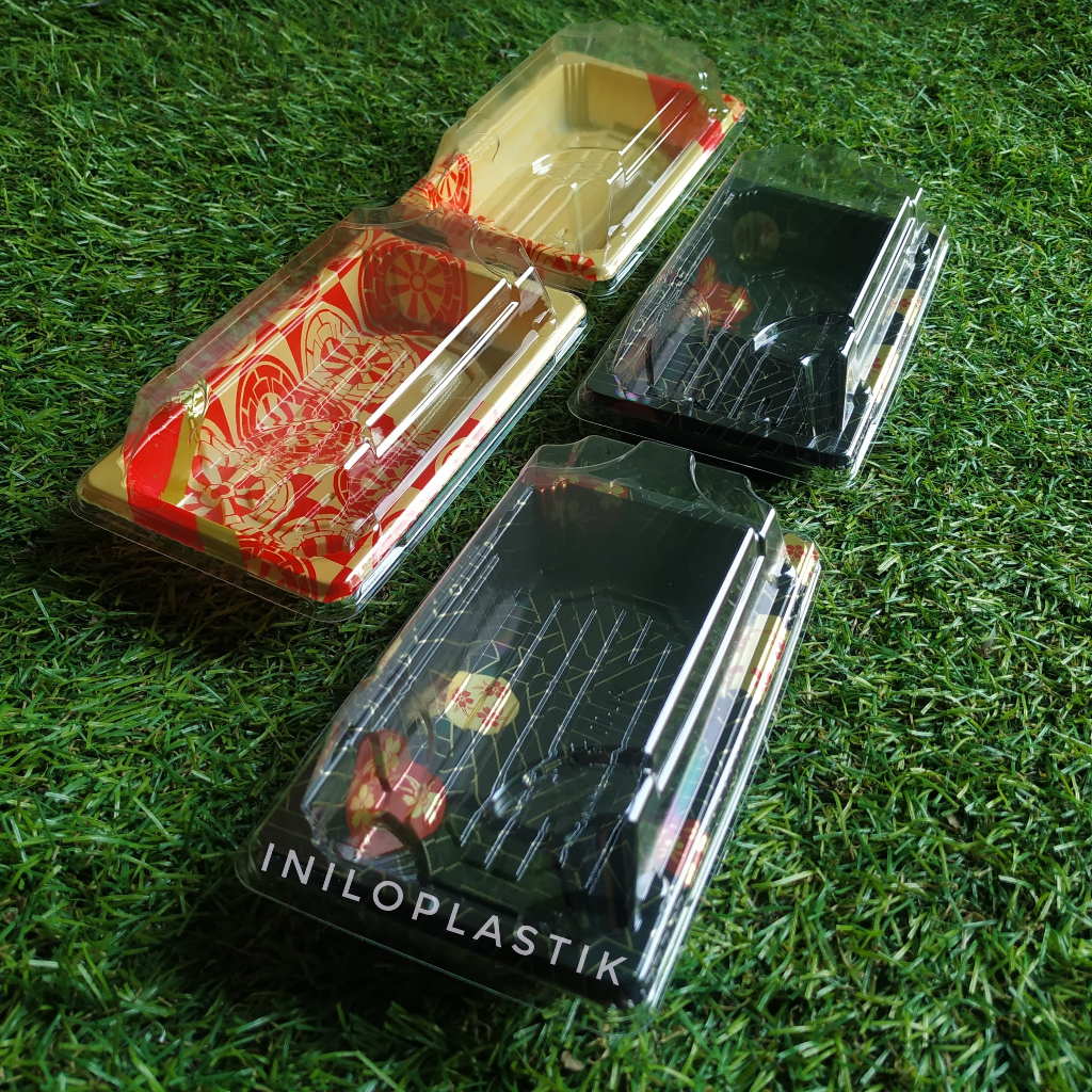 Tray Mika Sushi / Mika Box Sushi WL 00 / Mika Kue / Mika Premium / Tray Sushi + Tutup