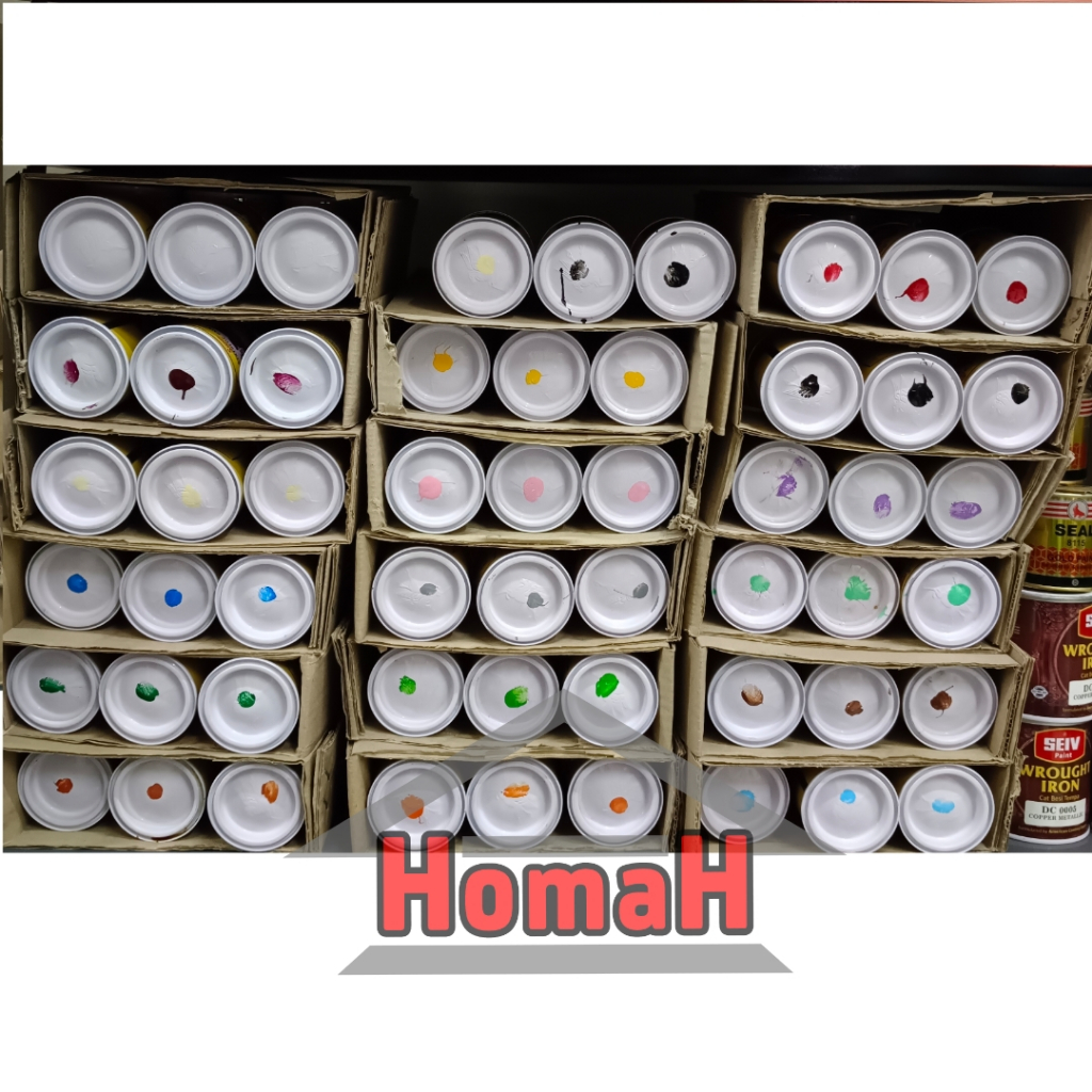 Cat kuda terbang cat kayu dan besi super synthetic paint kaleng kecil berbagai warna 0,1 lt