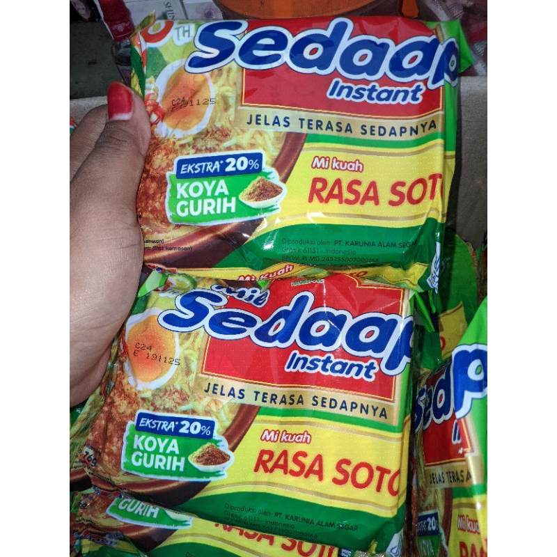 

Mie sedaap rasa soto