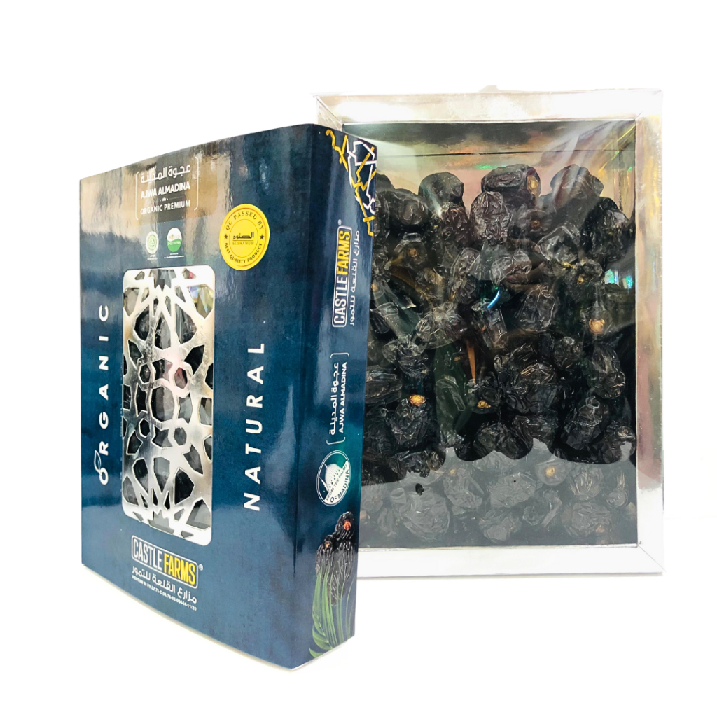 

Kurma Ajwa 1kg Asli 100% Original / Kurma Ajwa Castle Farms 1kg / Kurma Ajwa Jumbo 1 kg Asli 100%