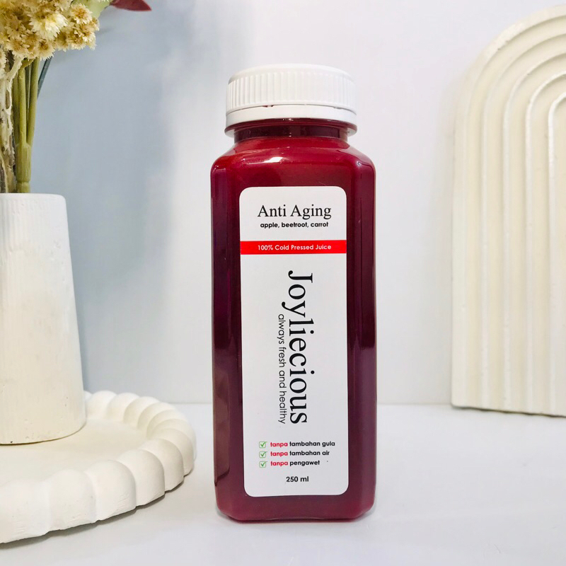 

Anti Aging Cold Pressed Juice 250ml | Premium | Apel Bit Carrot