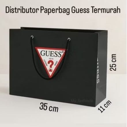 

Paperbag Guess Hitam Besar Tebal Termurah