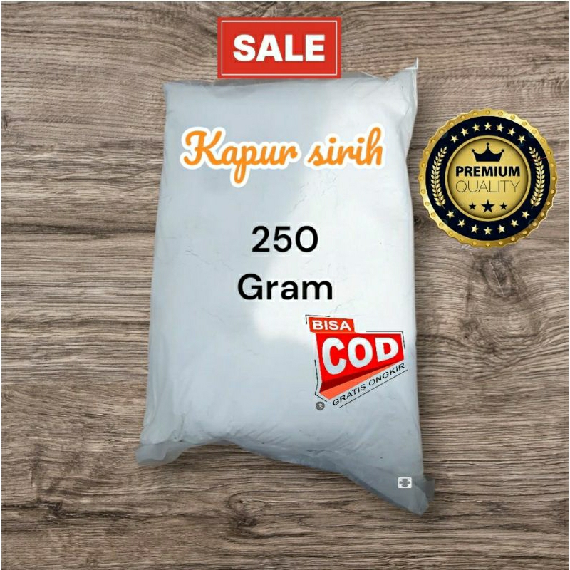 

kapur sirih repack 250 gram / kapur sirih bubuk / kapur sirih kering