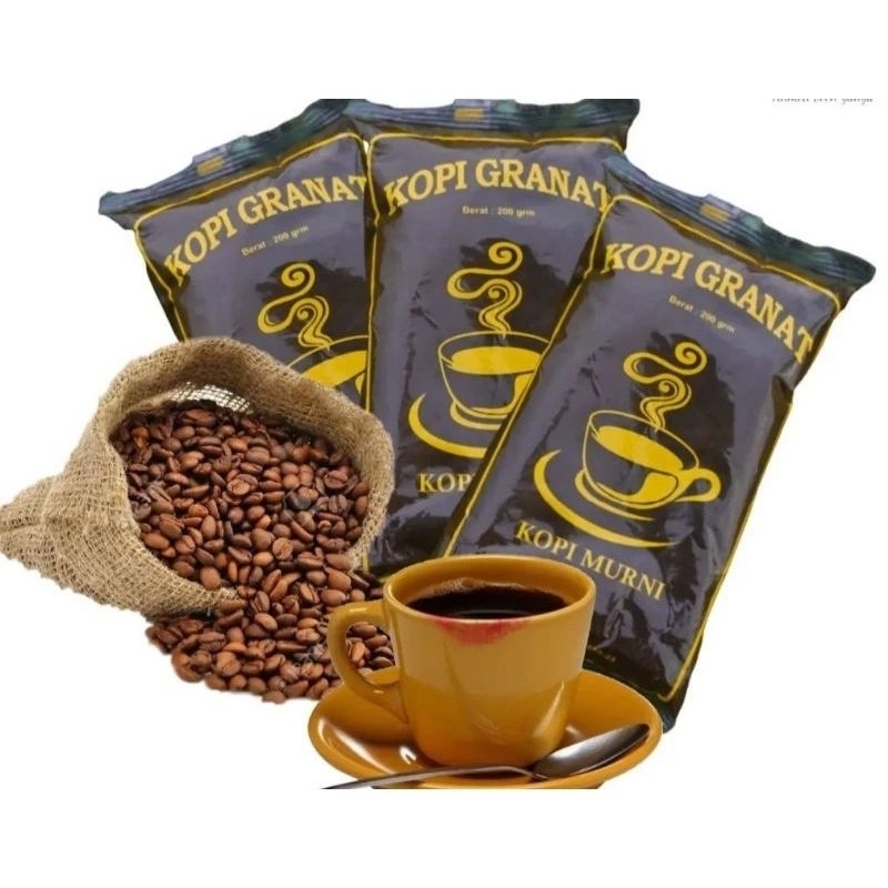 

(COD) PAKET KOPI GRANAT | KOPI SARANG REMBANG | KOPI 200 GRAM