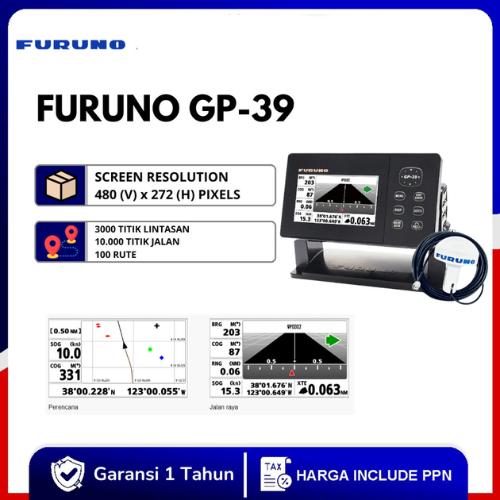 Furuno GP39 GP 39 GPS Navigator Kapal Original Garansi Resmi 1 Tahun
