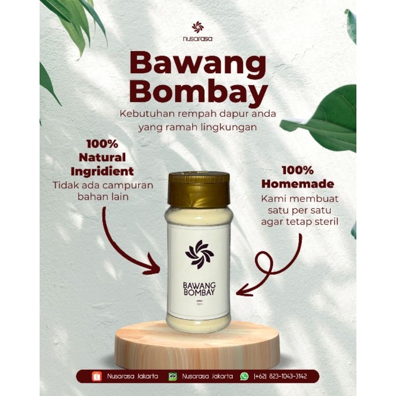 

Nusarasa Onion Powder 50 gram