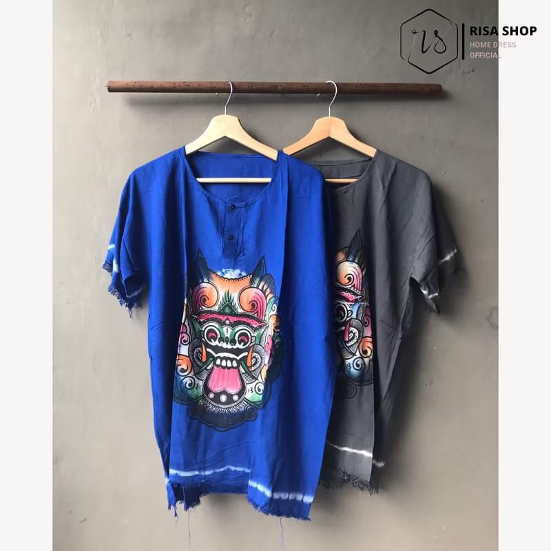 BAJU BARONG BALI POLOS PREMIUM KAOS BARONG BALI POLOS PREMIUM OLEH OLEH BALI