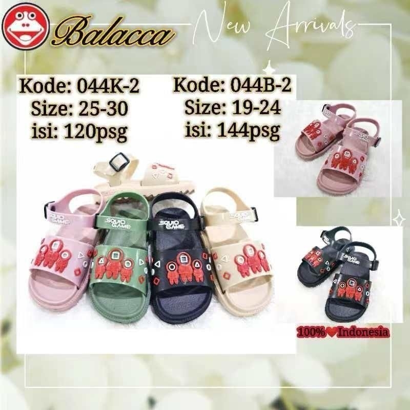 [GROSIR] Sandal Anak Balacca 044 K-2 Karakter Squid Game Unik – Ukuran 25–30
