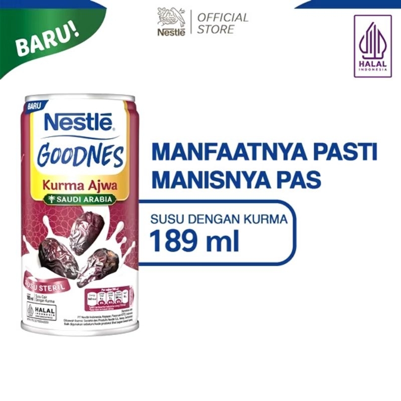 

NESTLE GOODNES SUSU STERIL KURMA AJWA
