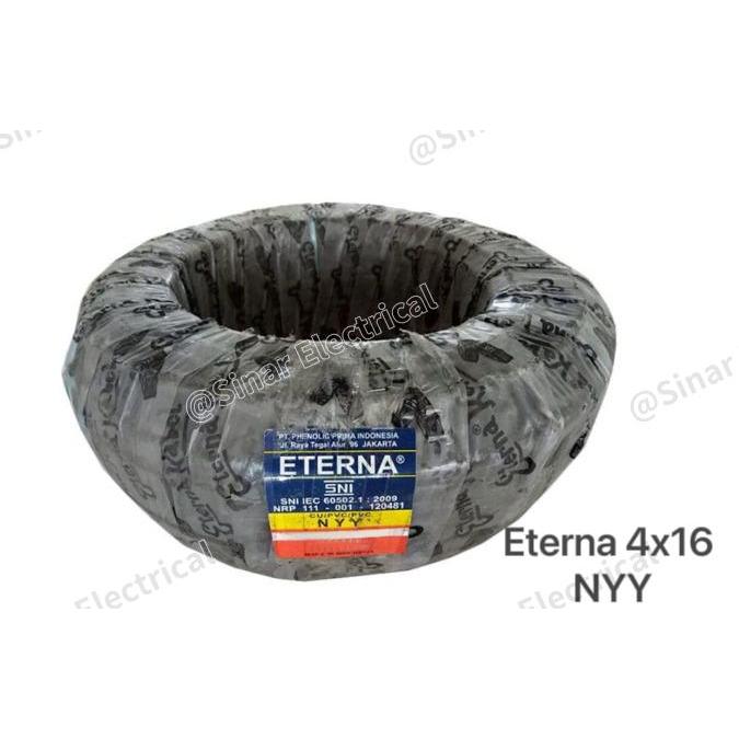 Kabel Eterna NYY 4x16 mm Kabel NYY 4 x 16 mm Kabel NYY Original SNI