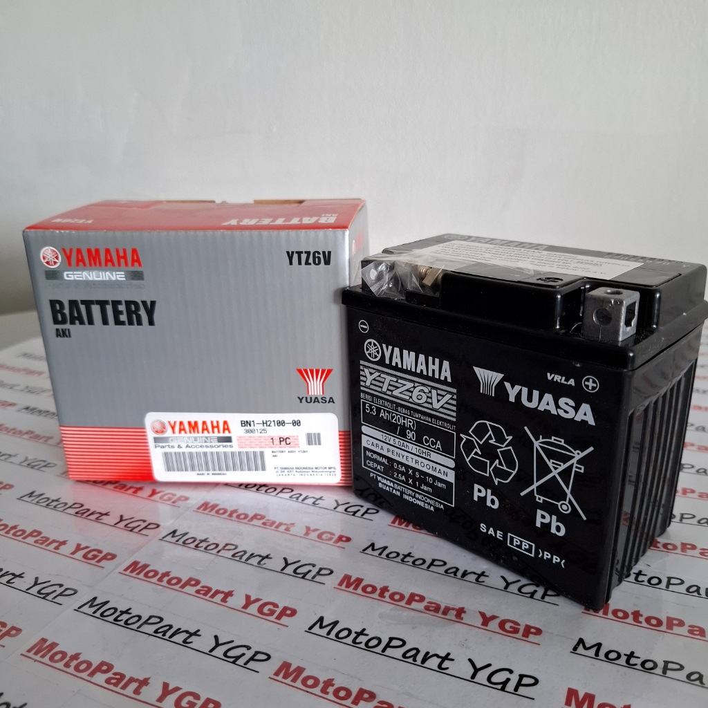 AKI Accu New Nmax, New Aerox, Fazzio, Filano Dan Freego BN1-H2100-00 Original Yamaha