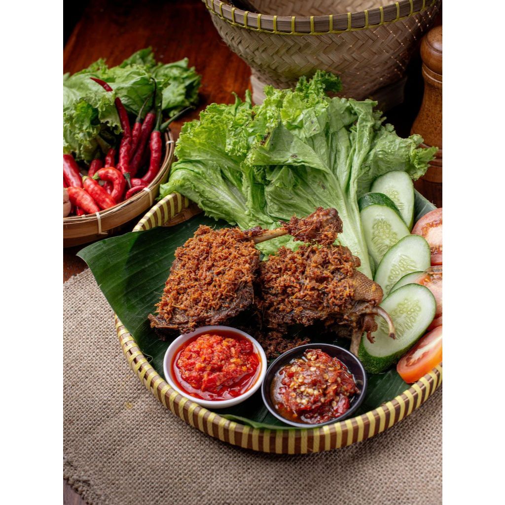 

Bebek Ungkep JUMBO Potong 4/8 (Vacuum Sealed) Free sambal setan