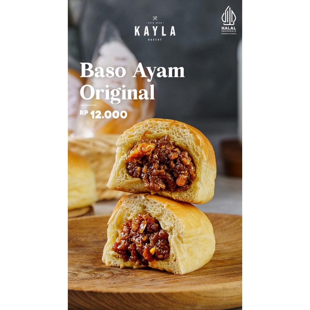 

Roti baso ayam original