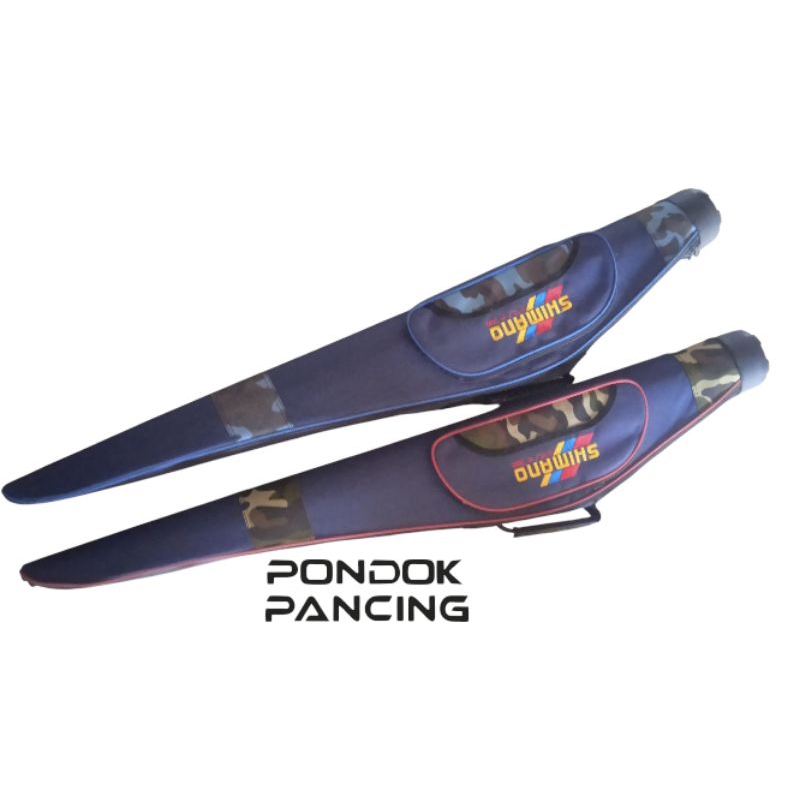 tas pancing SHIMANO wadah joran/tegeg reel bahan super tebal jahitan rapi