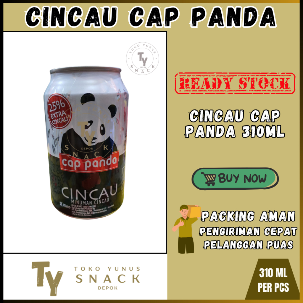 

CINCAU CAP PANDA KALENG 310ML
