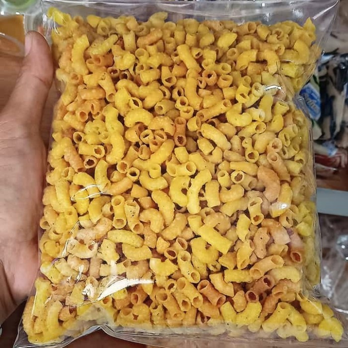 

makroni original gurih kriuk kemasan 1kg makroni viral