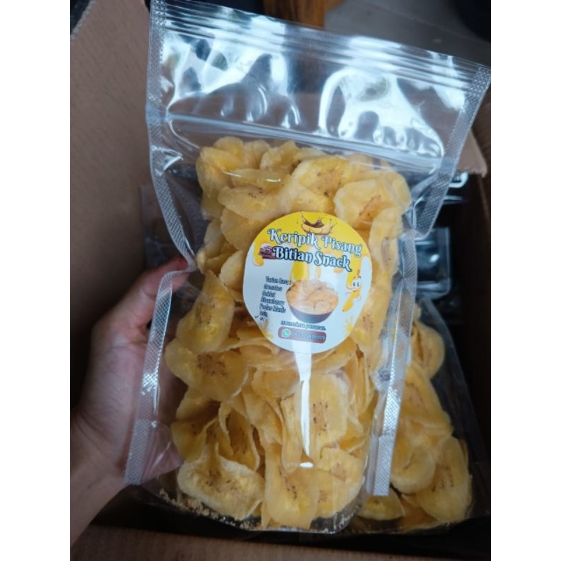 

KERIPIK PISANG KEPOK ASIN 150gr