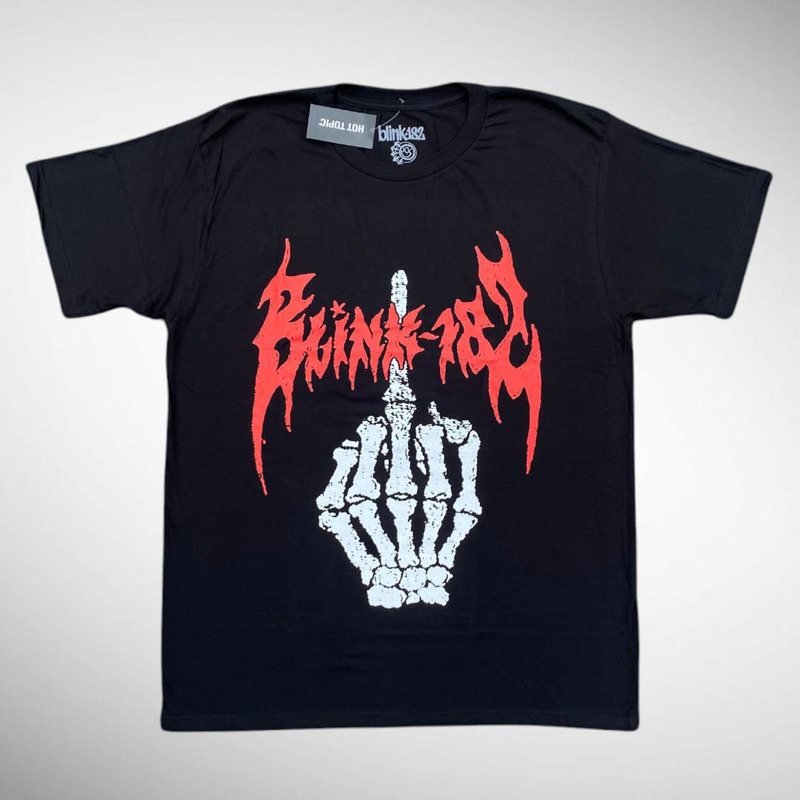 KAOS BAND OFFICIAL  BLINK 182 - SKELETON FINGER
