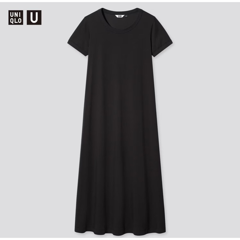 AIRism Cotton A-Line Long Dress Uniqlo U