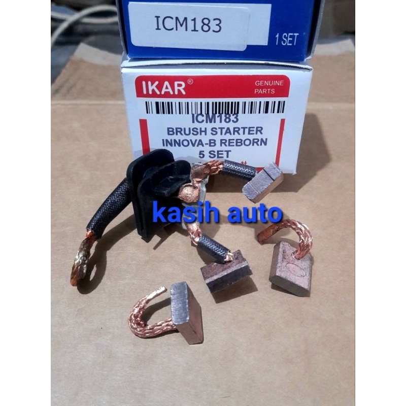 5set carbon brush starter kul cool arang dinamo stater innova bensin reborn inova bensin rebon