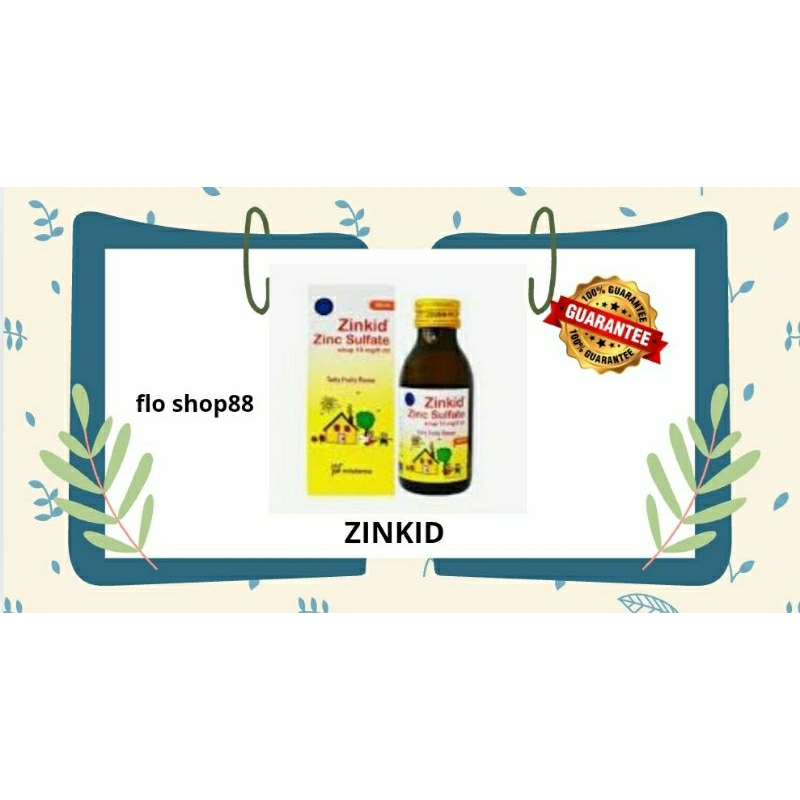 ZINKID SIRUP / ZINKID SYRUP / ZINKID ZINC SIRUP / ZINKID