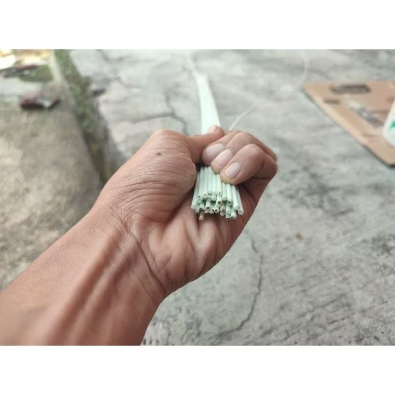 Bahan joran fiber super lentur telkom 100cm