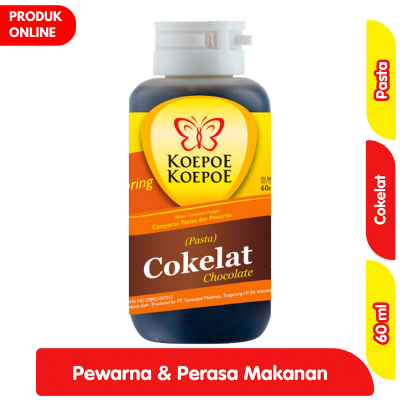 

Koepoe Koepoe Pasta Pewarna & Perasa Cokelat 60 ml