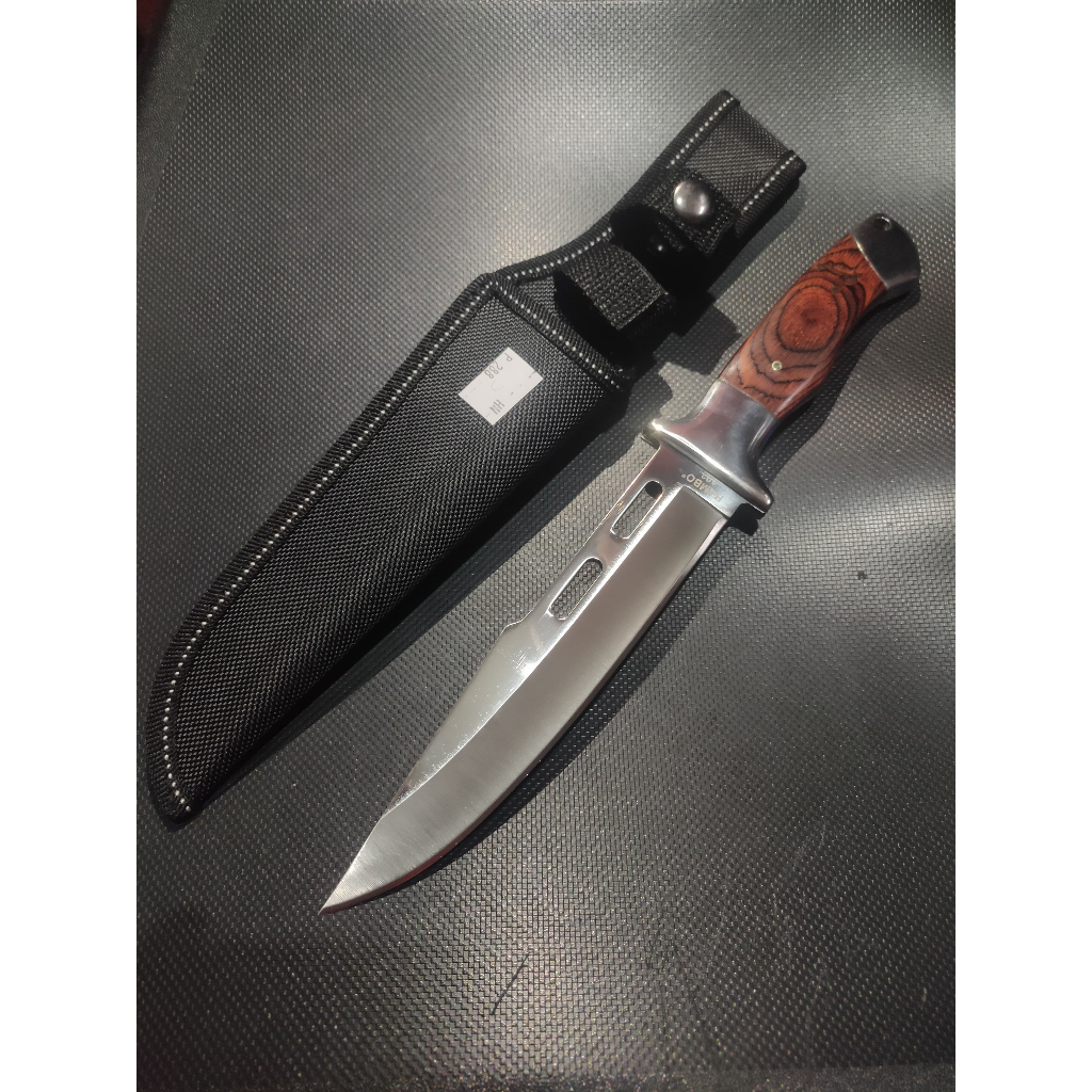 Pisau Survival Rambo A02 Camping Outdoor Bushcraft