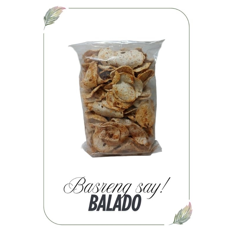 

Basreng say! Basreng toping bawang goreng rasa balado