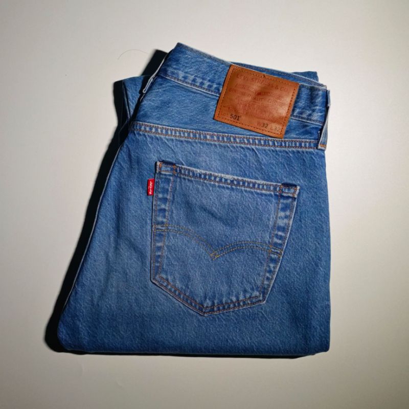 501 Relaxed Blue jeans second original