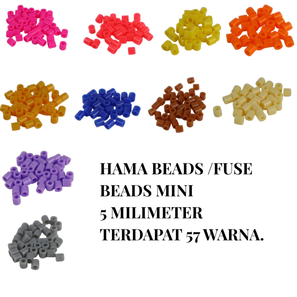 HAMA BEADS/FUSE BEADS MINI 5 MM PER 152 PCS (10GR)