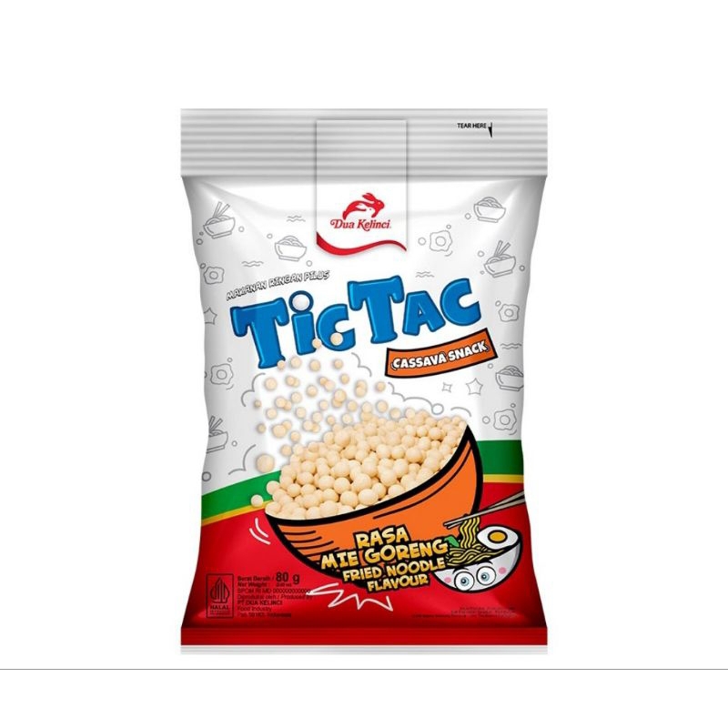 

Dua Kelinci Tic Tac Kacang Pilus Mie Goreng 80 gr