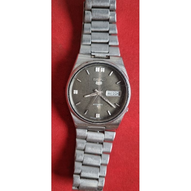 Jam Tangan Vintage Seiko 5 Automatic Original 6309