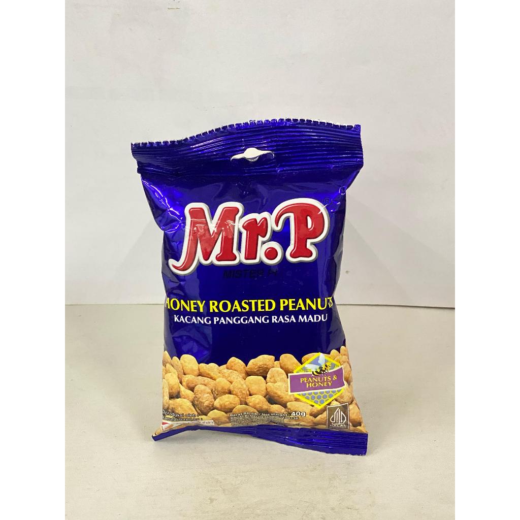 

MR P HONEY ROASTED PEANUTS 40G
