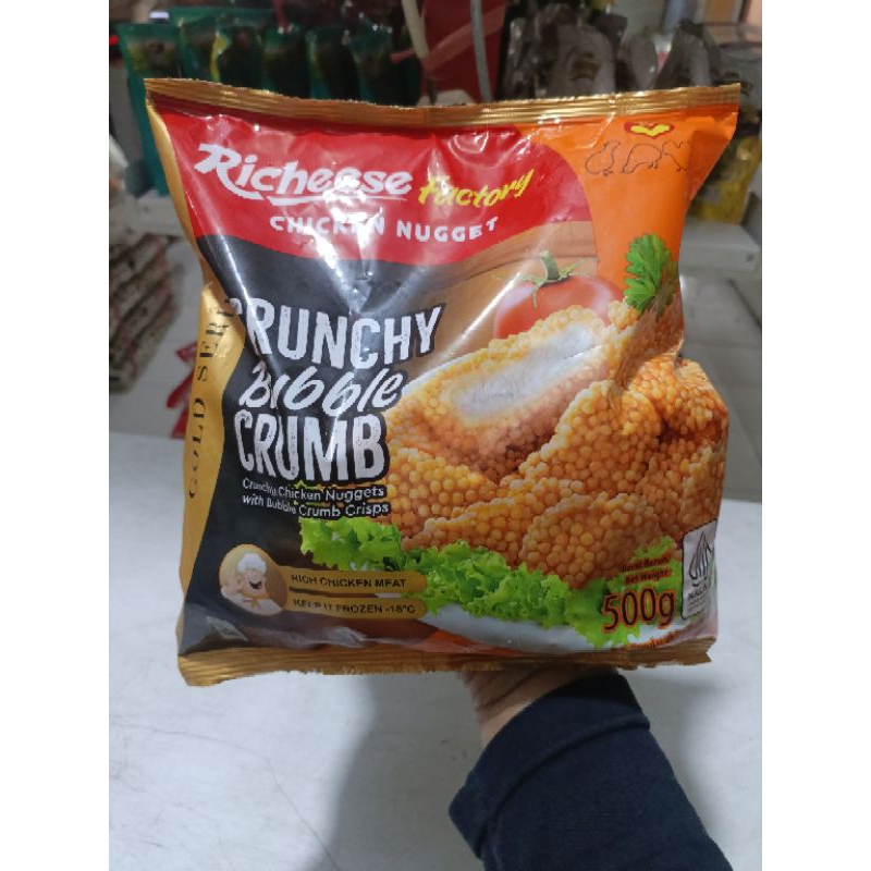 

Richeese crunchy bubble crumb 500g