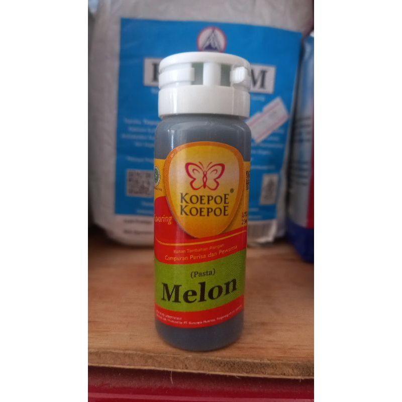 

Koepoe koepoe Pasta melon isi 25ml/ perisa melon / Pewarna melon