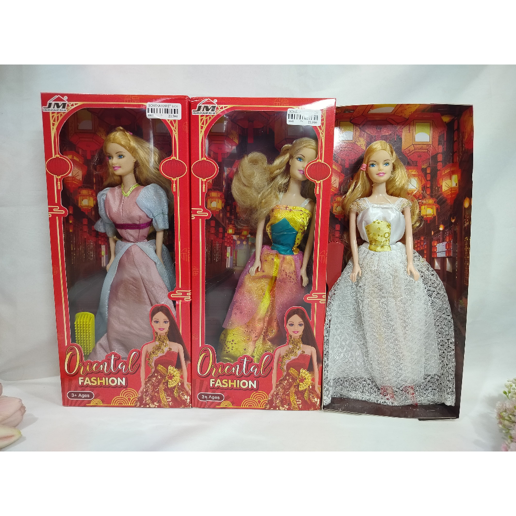 Boneka Barbie Oriental Fashion/ Boneka Barbie Lucu/ Mainan AnAK Perempuan - 4041