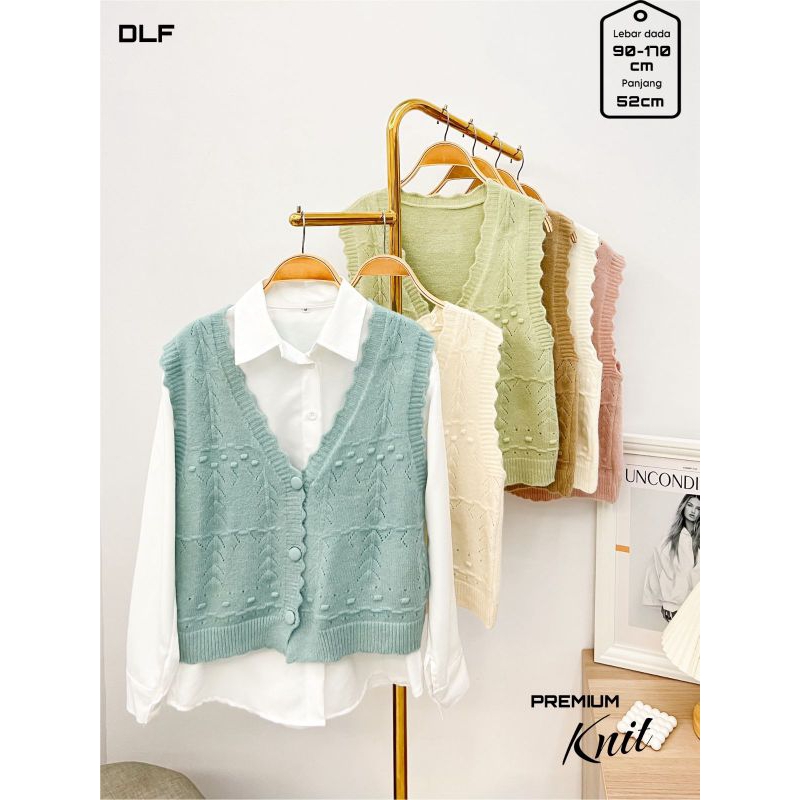 Vest Rajut Bahan Import || Korean Style