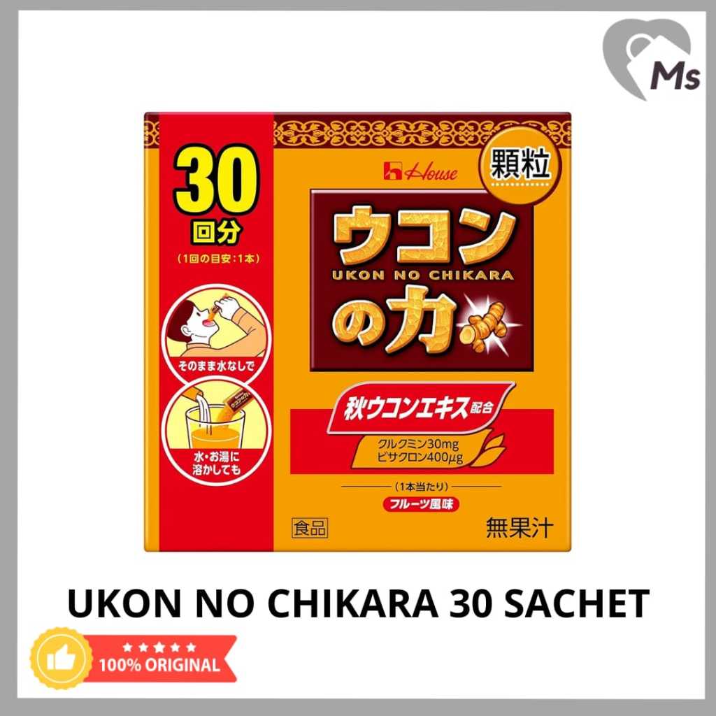 

Ukon no chikara 30 sachet- Japan Tumeric Original Japan