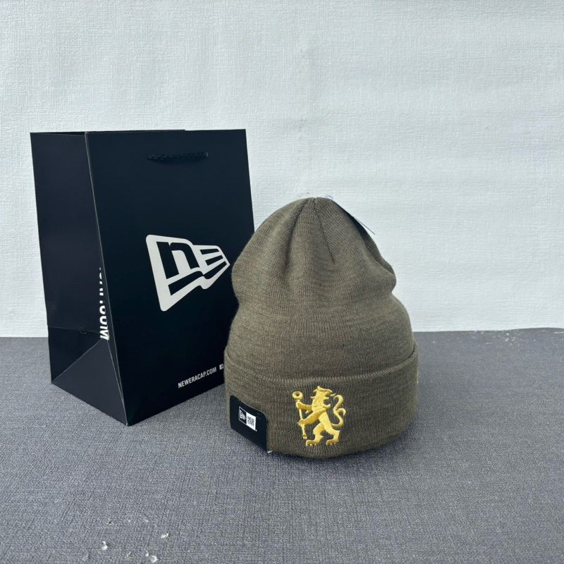 Topi BEANIE Hat NEW ERA SEASONAL POP CUFF KNIT CHELSEA Original Resmi 60431644