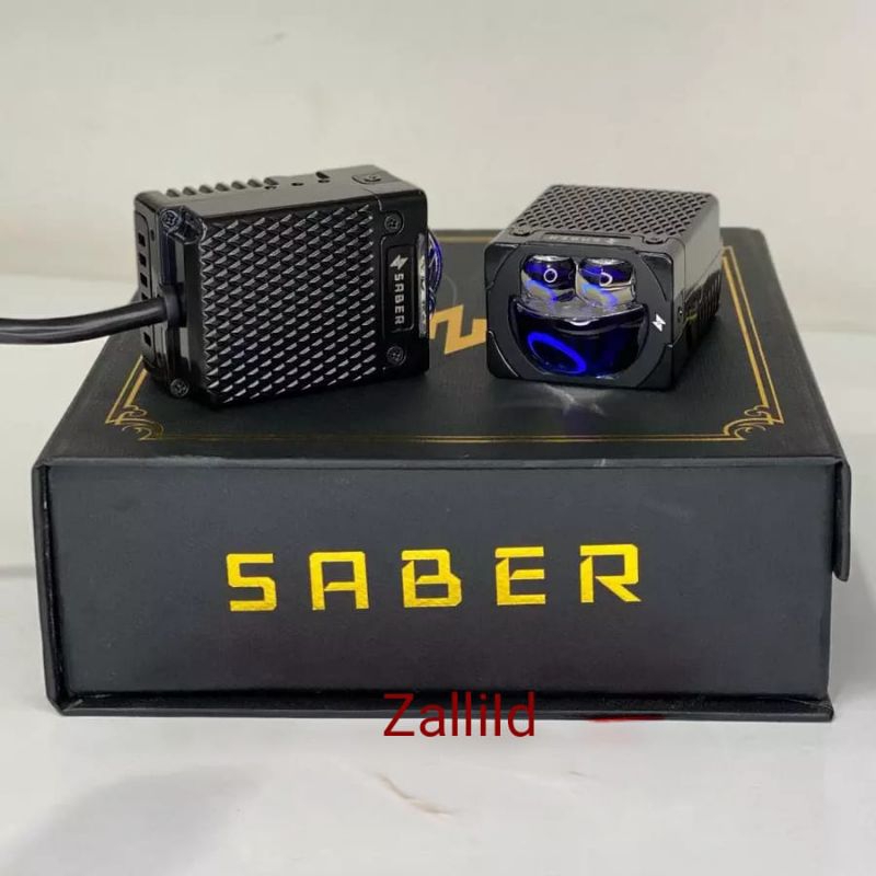 MINI PROJIE SABER SR1 EVO NEW MINI PROJIE LED PROJECTOR FOGLAMP LAMPU MOBIL