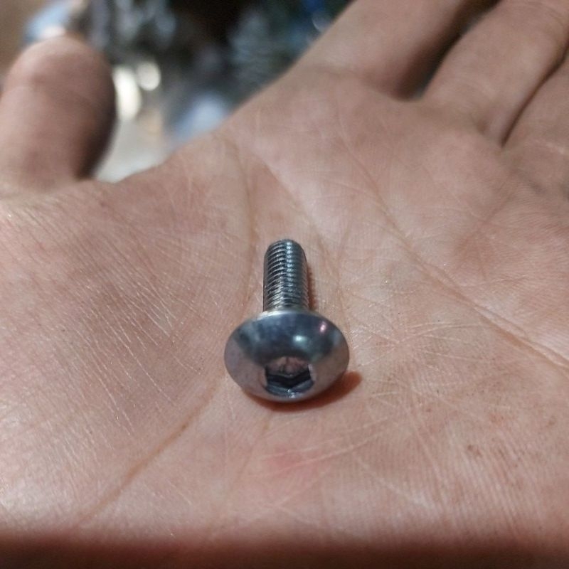 Baut L Payung Kepala Lebar M6x20 Baut L Kepala Lebar M6x20