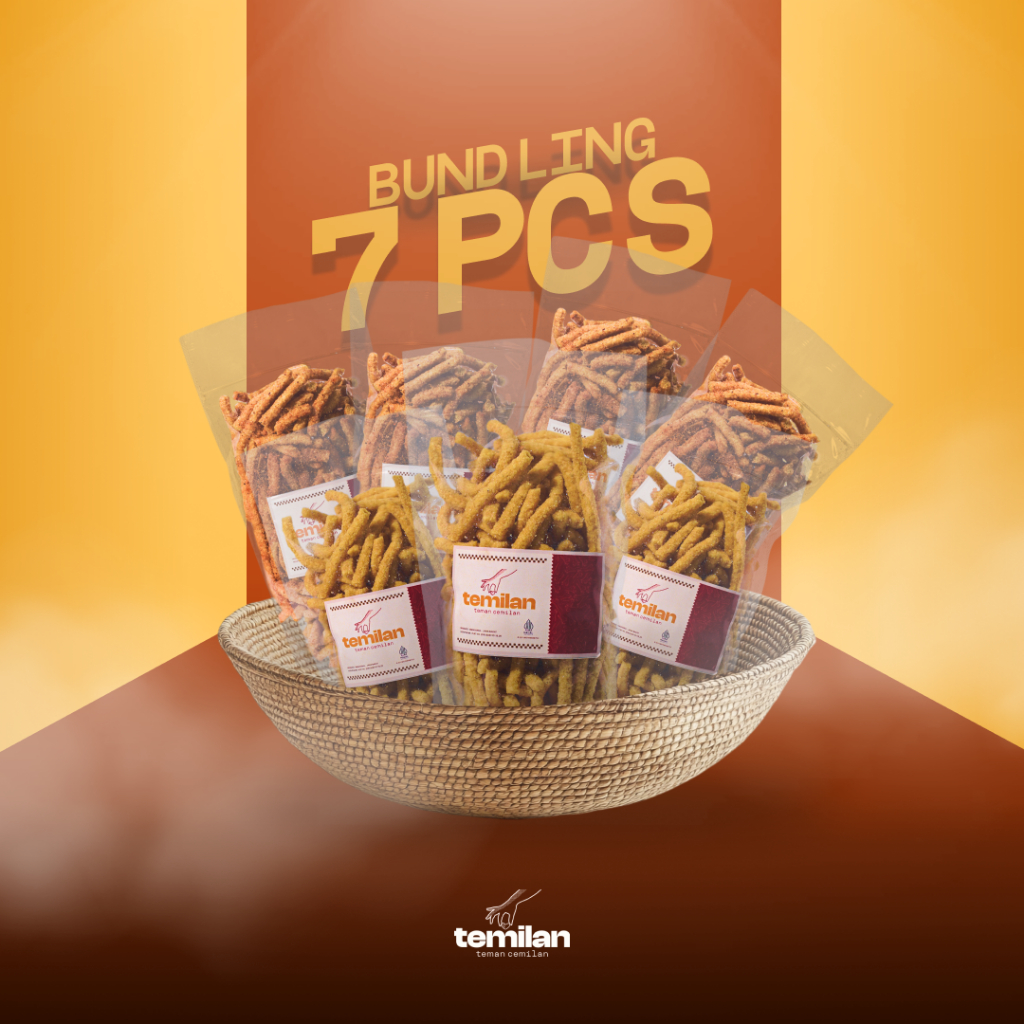 

Temilan - Miestik Snack Kriuk [Bundling 7 Pcs]