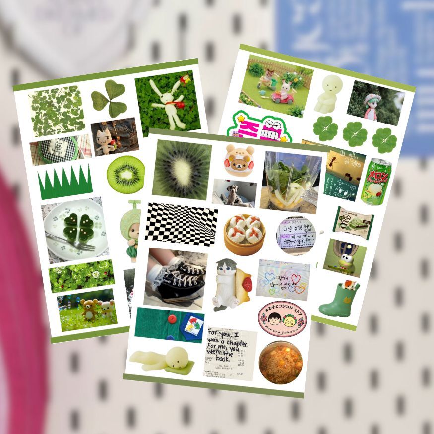 

CUTE DECO STICKER SHEET / CUTE KAWAII DECO STICKER SCRAPBOOK VINTAGE RETRO AESTHETIC FOR JOURNALING
