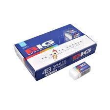 

Penghapus Pensil/Pencil Eraser BIG 9401 White/Putih/Ukuran Kecil / 1 PACK / 40PCS