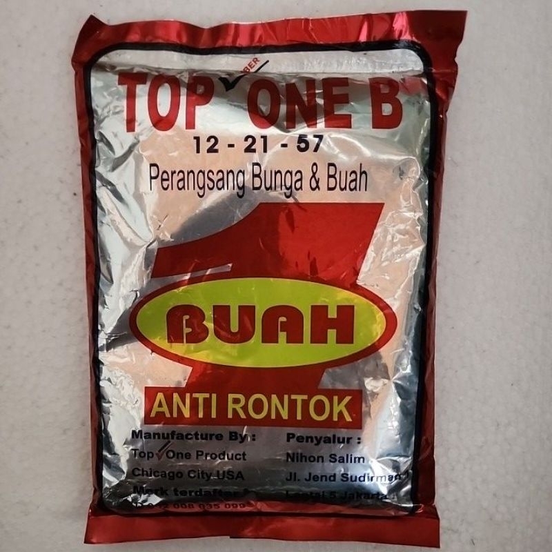 Pupuk TOP ONE B 12-21-57 Perangsang Bunga & Buah